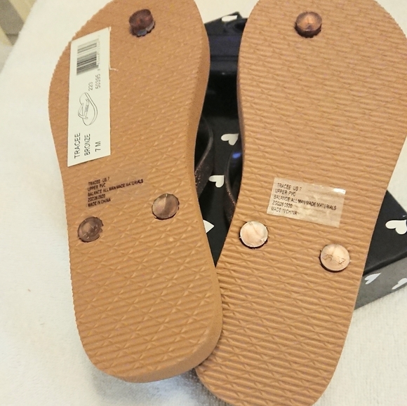 Bebe Flip-flops women's size 7 - Picture 6 of 12